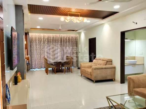 Mid Valley City Luxury Gated community 3 BHK flats for rent in Vijayawada