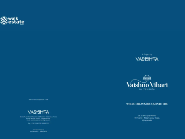 Vasishta Vaishno Vihari 2 BHK & 3 BHK flats for sale in Poranki Vijayawada