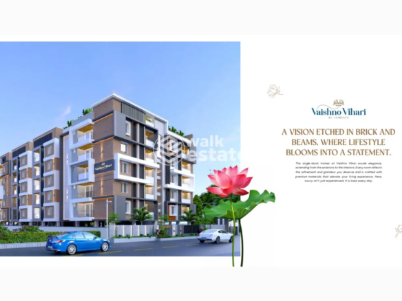 Vasishta Vaishno Vihari premium 2 BHK & 3BHK flats for sale in Poranki Vijayawada