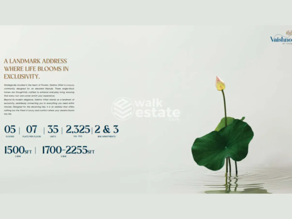 Vasishta Vaishno Vihari 2 BHK & 3 BHK apartments in Poranki Vijayawada
