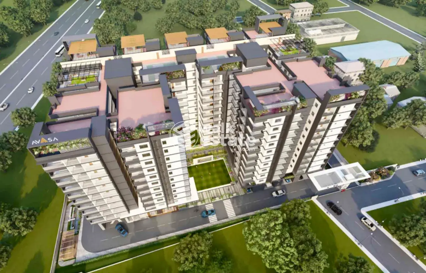 Avaasa ONE, Luxury 2 BHK apartments in Kakinada