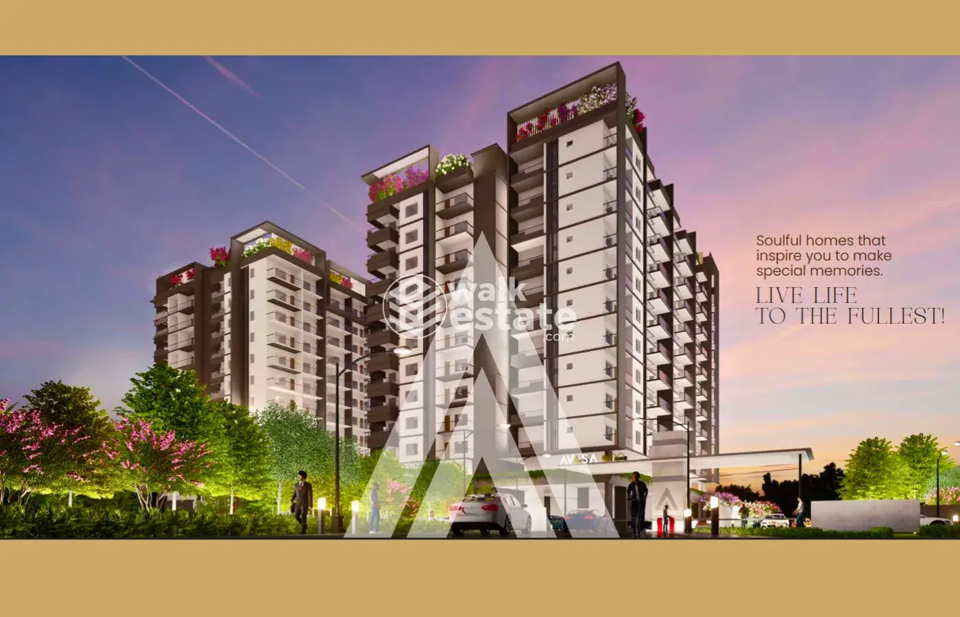 Avaasa ONE, 4 BHK Duplex apartments for sale in Kakinada